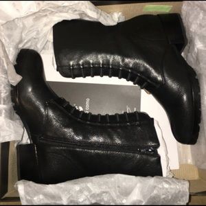 Brand new leather boots